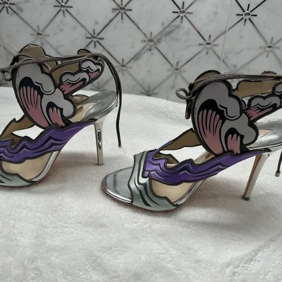 SOPHIA WEBSTER HEAVEN TEMPEST SLING BACK - NEVER WORN - Picture 6 of 9